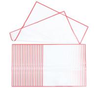 Abaodam 20 Feuilles Papier D'emballage pour Bouquet de Fleurs, Papier D'emballage pour Bouquet, Bopp Imperméable, Rouge, 20 Feuilles, pour Fleurs, Fleuristes et Anniversaire
