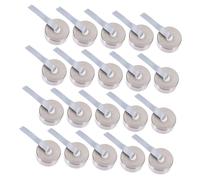 Abaodam 20 pièces Bouchons de Remplacement pour Bouteilles Lot de Bouchons Étanches pour Gourdes Compatibles avec Bouteilles Diamètre et