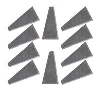 Abaodam 20 Pièces Coin de Poignée Triangulaire en Acier au Carbone, | Bois et Clous, Usage Portable et Pratique, Renforcement, Bureaux et Maisons