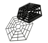 Abaodam 20 pièces Filet de Protection pour Poissons Étang Filet Flottant Plastique PP à Maille Hexagonale Garde Poisson Anti-Oiseaux pour Bassin Extérieur Kit Protecteur Pratique