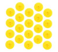 Abaodam 20 pièces Flèches à Ventouse pour Garçon Fille Embouts Caoutchouc Souples Sécurisés Jeu de à Arc Intérieur et Extérieur pour Garçons et Filles