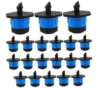Abaodam 20 pièces Goutteurs Irrigation Réglables pour Système de Goutte Jardinage Extérieur Buses Atomiseurs Micro-aspersion pour Plantes et Potager