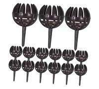 Abaodam 20 pièces Lot de Paniers Engrais pour Bonsaï Abs Boîtes Fertilisantes à Libération pour Orchidées et Plantes Succulentes Boîte Portable pour Jardinage et Nutrition des Petites