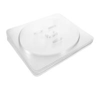 Abaodam 20 Pièces Moule à Masque Facial en Pet Réutilisable pour Fabrication de Masques Visage Adapté à Tous les Visages Stable et Sûr à Domicile Salon