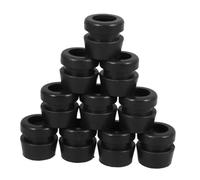 Abaodam 20 pièces Patins Caoutchouc Antivibration pour Tronçonneuse Tampons Amortisseurs Caoutchouc Épais des Vibrations Accessoires de Montage pour Stabilité et Maintenance