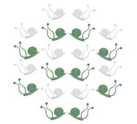 Abaodam 20 Pièces Pince de Fixation Plante Verte Pinces de Jardin pour Plantes Clips de Plante de Jardin Poly Porte-Branche Clip de Reliure de Vigne Clips de Fixation à la Maison Plastique
