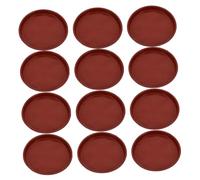 Abaodam 20 Pièces Plateau De Jardinière en Plastique Petit Pot Plant des Soucoupes en Pot Suinter Plantes Jardinières Pots De Jardinière Plateau à à Casserole Planteur Rouge