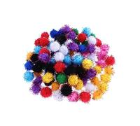 Abaodam 2000pièces Pompons Colorés Peluche Pour Accessoires De Bricolage Éclatants Pour Noël Et Projets Créatifs Assortiment De Couleurs