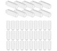 Abaodam 200pcs Embouts Élastiques à Cheveux en Caoutchouc pour Protection D'extrémité de Bandeau, Facile à Installer, Accessoires Coiffure Pratiques