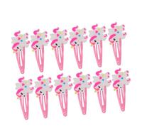 Abaodam 20pièces Barrette à Cheveux Licorne Cartoon Pour Filles Accessoires Légers Et Colorés Pour Coiffer Les Tout-petits Adorable De Clips à Cheveux Pour Créer Des Coiffures