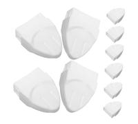 Abaodam 20pièces Capuchons Poteaux Clôture Galvanisés Protège-Poteau Étanche Couvre-Poteau pour Terrasse Cour Lampadaire Boîte Aux Lettres