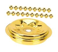 Abaodam 20pièces Support De Mèche Flottante pour Lampe à Huile De Bouddha Support De Bougie Flottante Fourniture De Culte pour Temple Maîtresse De Culte