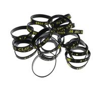 Abaodam 24 pièces Bracelets Silicone Graduation Class Of Lot de Bracelets Poignets Élastiques Unisexes pour Fête et Souvenir Durable Accessoires Événement Scolaire