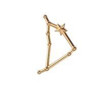 Abaodam 24pcs Accessoires en Alliage pour Création de Bijoux Diy, Pendentifs Délicats en Métal Or et Argenté, Décorations pour Bijoux et Porte-clés, Usage Créatif et Unique