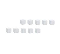 Abaodam 24pièces Calcium pour Aquarium De Tortue Minéraux Naturels Complément Minéral pour Tortue Cubes De Calcium Substrat Minéral