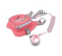 Abaodam 2m Harnais De Sécurité Pour Garçon Fille Avec Laisse Anti-perte Et Lien De Poignet Pour Tout-petits