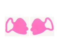 Abaodam 2pcs Autocollants en Silicone pour Sillons Nasogéniens, Soins du Visage Anti-rides, Patchs Pratiques pour Femmes, Prévention et Réparation des Rides