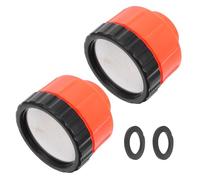 Abaodam 2pcs Tête D'arrosage en Acier Inoxydable et Abs Buse de Brumisation 2000 Mesh, Facile à Connecter, pour Agriculture et Industrie