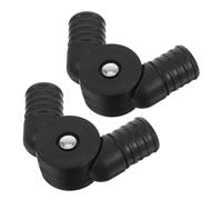 Abaodam 2pièces Adaptateur Plastique pour Chaise Inclinable Connecteur De Tube pour Accessoires De Chaise Pliable Remplacement Pratique Camping