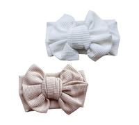 Abaodam 2pièces Bandeau Élastique Pour Bébés Avec Waffle Lot De Accessoire Charmant Pour Filles Pour Halloween Anniversaires Et Fêtes Doux Et Sécurisé Pour Des Nourrissons