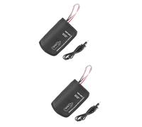 Abaodam 2pièces -biberon Portable Usb Pour Voiture De Maintien Au Chaud Pour Bouteille De Lait Accessoire De Voyage Pratique Noir