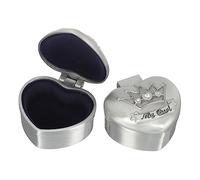 Abaodam 2pièces Boîte De Rangement Pour Dents De Lait Alliage De Coffre Souvenir Pour Garçon Fille Support De Stockage Pratique Pour Garder Les Dents De Garçon Fille Mémoires