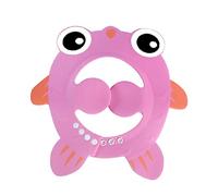 Abaodam 2pièces Bonnet De Douche Pour Garçon Fille Protection Anti-shampoing Réglable Et Sécurisé Pour Oreilles Garçon Fille Lot De Bleu Et Rose Rouge