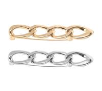 Abaodam 2pièces Boutons De Sécurité Pour Robe Pinces à Foulard Alliage De Zinc Accessoire Anti-espionnage Pour Ajuster Jupes Et Robes Pour Femmes