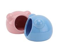 Abaodam 2Pièces Céramique pour Hamster Refroidissement pour Animaux de Compagnie Couleur Aléatoire