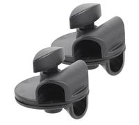 Abaodam 2pièces Clips De Support De Microphone Réglables Pour Trépied Accessoires Rotatifs Pour Enregistrement Et Scène Compatible Majorité Des à Main