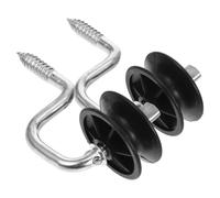 Abaodam 2pièces Isolateurs Angle pour Clôture Électrique Supports De Poteau Bois Isolateurs De Fil Accessoires De Clôture Montage sans Outil