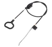 Abaodam 2pièces Lot de Anneau d pour Remplacement Câble De Traction Fauteuil Inclinable avec Poignée De Déverrouillage Noir