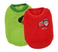 Abaodam 2pièces Lot de Vêtements Décoratifs pour Lapins Gilets Résistants Lavables Mignons Vêtements pour Lapins