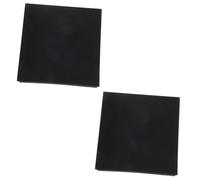 Abaodam 2pièces Plateforme Isolation Acoustique Pour Subwoofer Et Haut-parleurs Tapis Mousse Antivibration à Pour Studios Et De