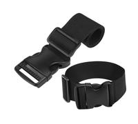 Abaodam 2pièces Sangles de Voyage Réglables avec Boucle Accessoires Pratiques pour Valises et Bagages Organisation de Voyages
