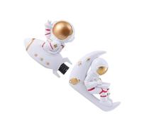 Abaodam 2pièces Stickers Muraux Astronaute Décoratifs pour Prises Électriques Protection Créative sans Trace pour Chambre et Salon