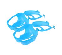 Abaodam 2pièces Support Injection pour Pigeons Fixation Plastique Support de Pigeon Pigeonnier Creux Cadre Fixe pour Oiseaux