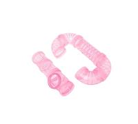 Abaodam 2Pièces Tuyau De Sport pour Hamsters Tunnel Extérieur pour Animaux Accessoire De Cage Rose