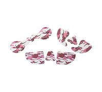 Abaodam 3 Ensembles Autocollants Visage Antigel Hiver Coupe-Vent Formes pour Ski Cyclisme Randonnée Protection UV Peau