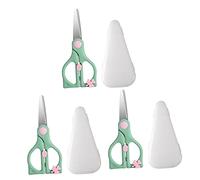 Abaodam 3 Ensembles Bébé Ciseaux Ciseaux De Cuisine Outil D'Alimentation Pour Bébé Ustensiles De Cuisine Ciseaux Garde De Lavage Des Cheveux De Bébé Outils Pour Bébé Cisaillement
