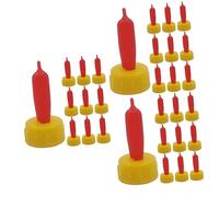 Abaodam 3 Ensembles Bouteilles De Nourrissage Pour Agneaux Tétines Souple Pour De Animaux Accessoire Pour Biberons À Lait 12 Pièces * 3