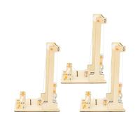 Abaodam 3 Ensembles Kit Science Bois à Monter Modèle Manuelle DIY pour Apprentissage Physique Stem Jeu Éducatif Mécanique pour Garçon Fille Élémentaires