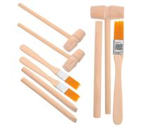 Abaodam 3 Ensembles Outils de Fouille pour Garçon Fille Kit Excavation Dinosaure Bois avec Brosse Ciseau et Marteau Éducatif Stem pour Apprentissage des Sciences