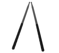 Abaodam 3 paires Baguettes de Batterie Nylon avec Couvre Dérapant Baguettes de Jazz pour Pratique de Percussion et Batterie Électronique
