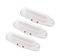 Abaodam 3 pièces Bobine Humbucker Transparent pour Guitare Accessoires de Pickup avec Vis Durable et Facile à Installer