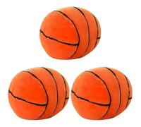 Abaodam 3 Pièces Clochette en Peluche Jouet Animal De Compagnie Peluches Bébé pour Nouveau Né Ballon De Football pour Le Rugby Oreiller De Base-Ball Basketball Enfant Canne