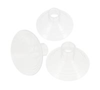 Abaodam 3 pièces Coussinets Massage Silicone pour Tire Lait Électrique et Manuel Accessoires Universels Transparents Durables Silicone de Remplacement pour Allaitement