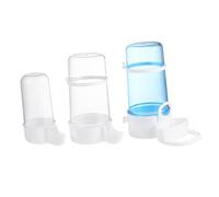 Abaodam 3 pièces Distributeur Automatique Eau pour Oiseaux de Abreuvoir Pratique pour Perruches Canaris et Petits Oiseaux Matériaux Sûrs et Durables Facile à Nettoyer Couleur Aléatoire