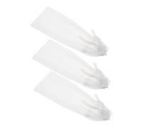 Abaodam 3 Pièces Doll Bridal Veil Lightweight Gauze with Lace Headpiece for Wedding-Themed Play and Decorative Doll Accessories