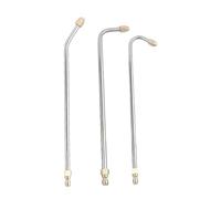 Abaodam 3 Pièces Lance Nettoyeur Haute Pression Inoxydable avec Buse Coudée et Perche Longue pour Nettoyage Toiture Gouttières et Zones Difficiles Accès